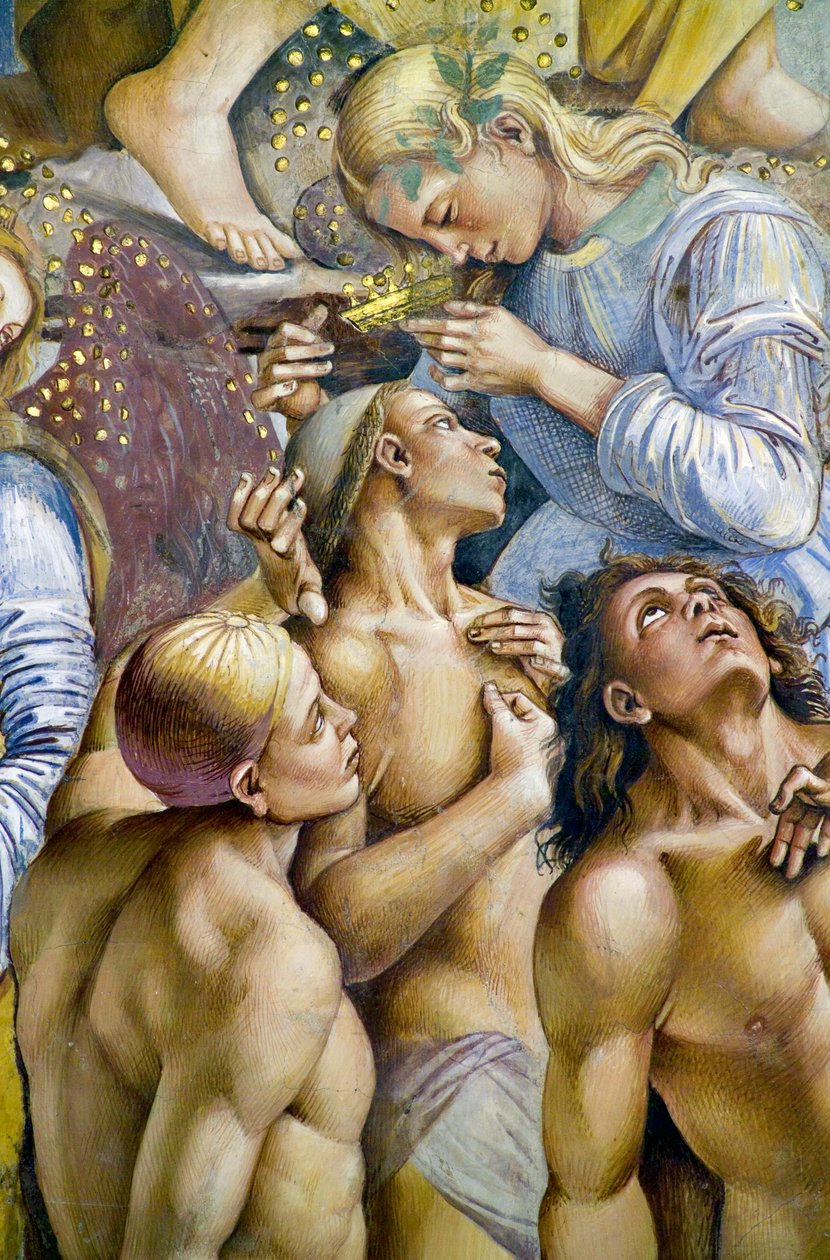 Élus, du cycle de fresques du Jugement Dernier - Luca Signorelli
