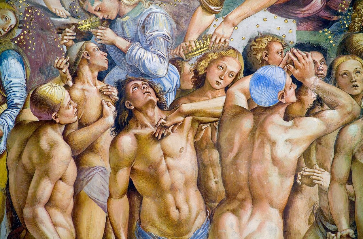 Élus, du cycle de fresques du Jugement Dernier - Luca Signorelli