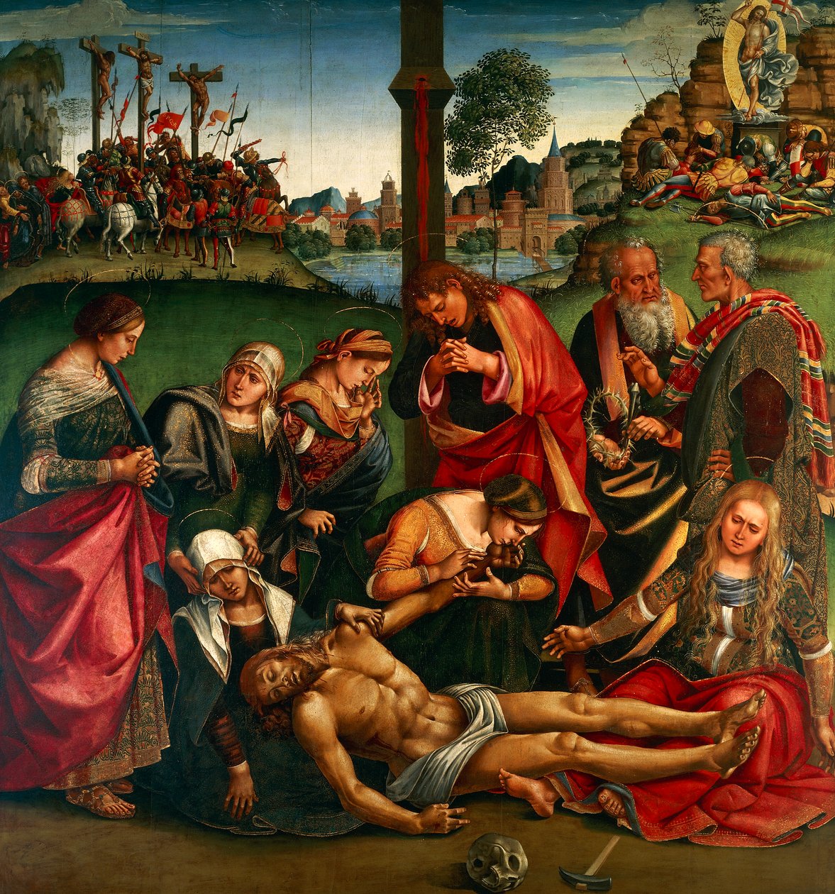 La Déposition ou la Lamentation sur le Christ mort - Luca Signorelli