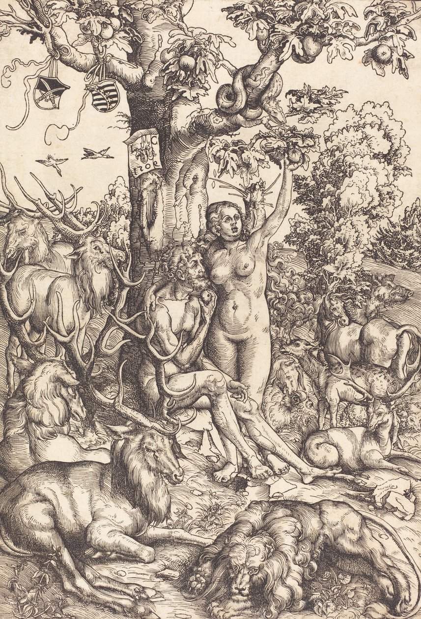 Adam et Ève - Lucas Cranach the Elder
