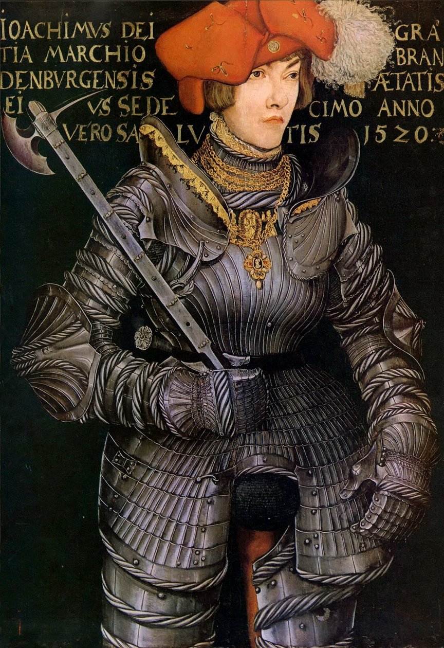 Prince héritier Joachim II de Brandebourg - Lucas Cranach the Elder