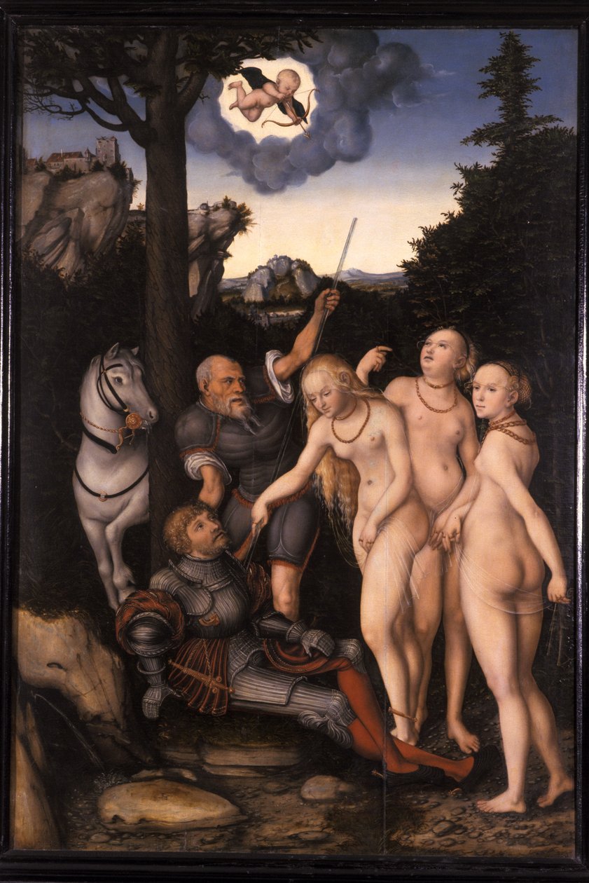 Le Jugement de Pâris, 1540-46 - Lucas Cranach the Elder