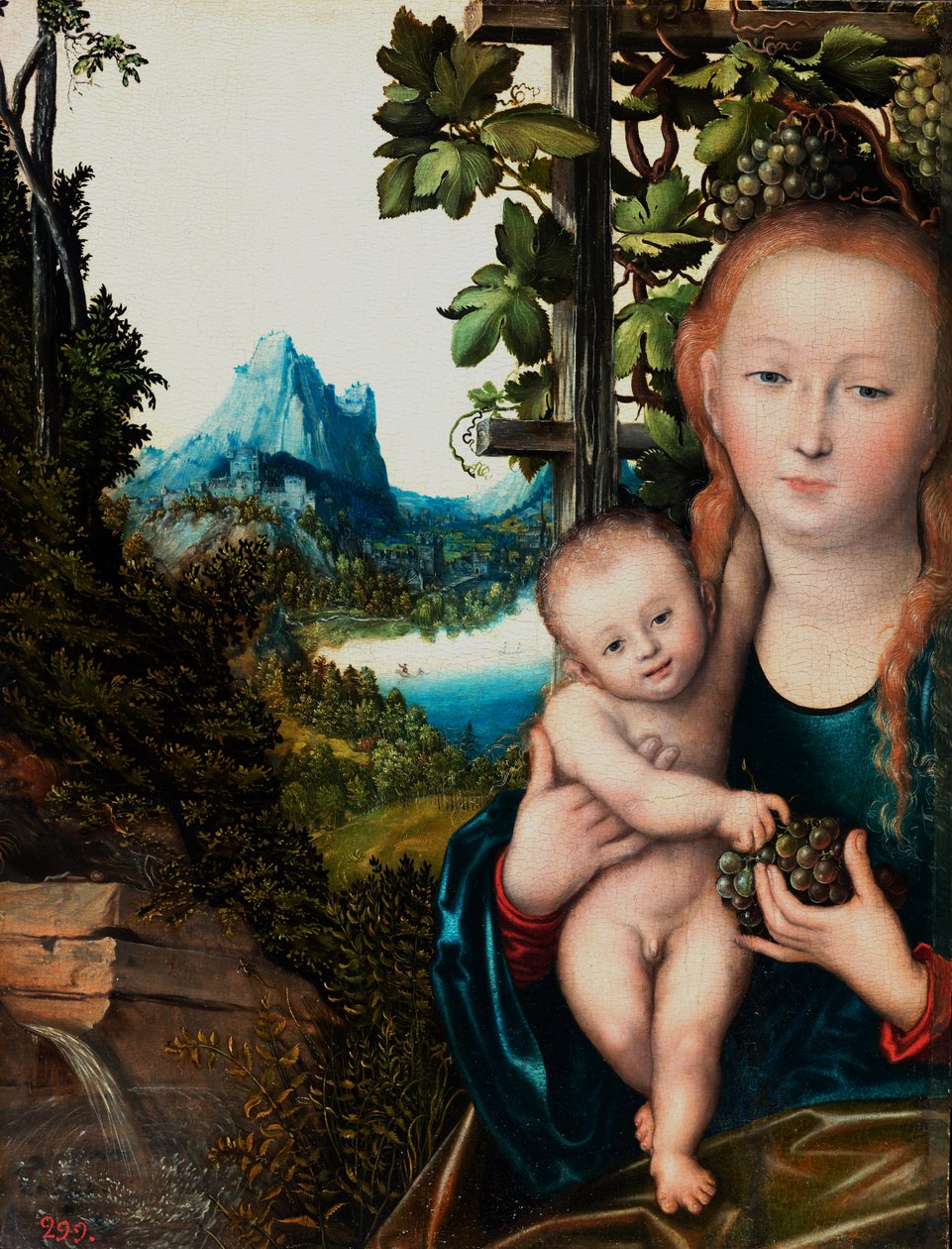 Madone et enfant - Lucas Cranach the Elder