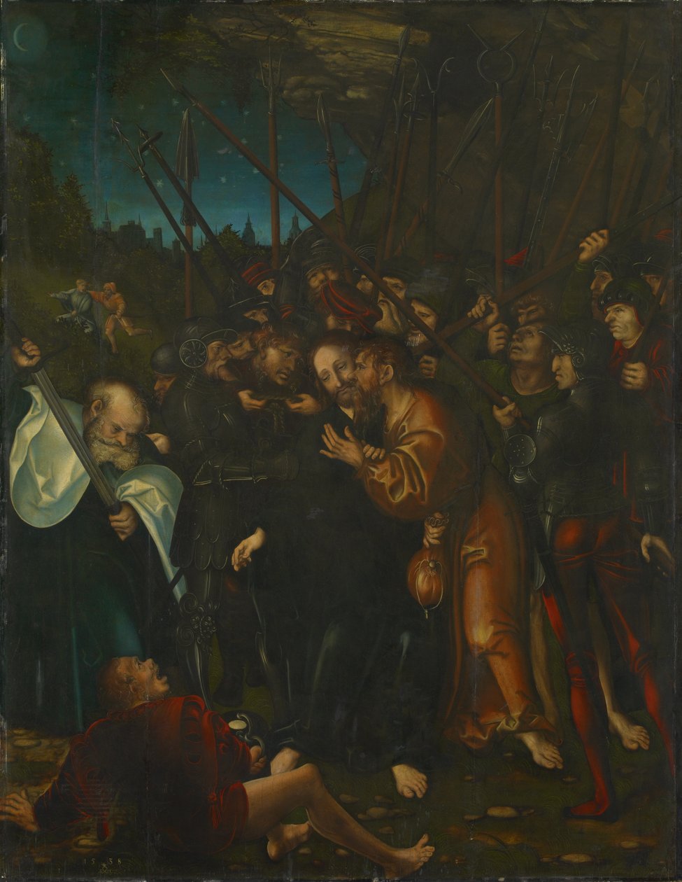 Gefangennahme Christi - Lucas Cranach the Elder