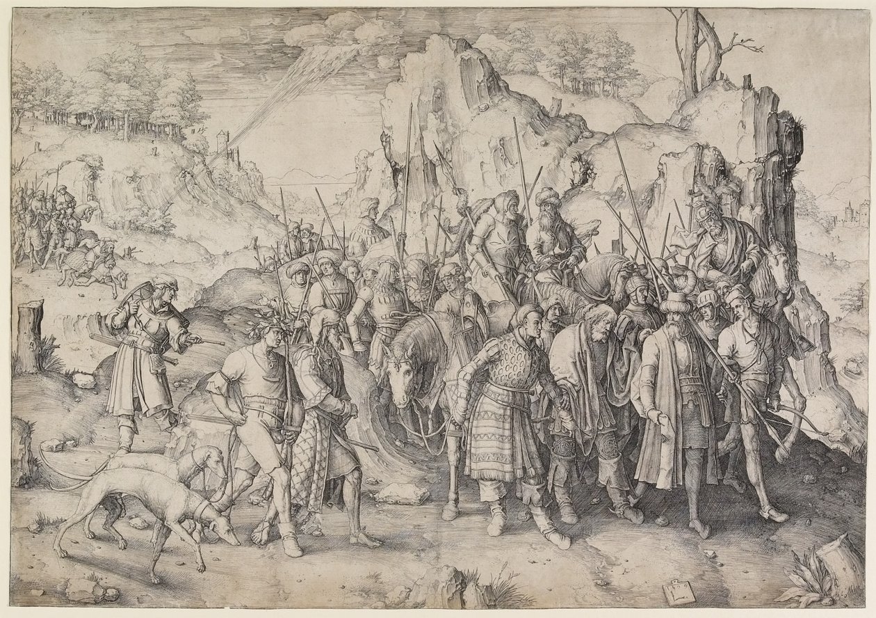 Conversion de Saint Paul, 1509 - Lucas van Leyden