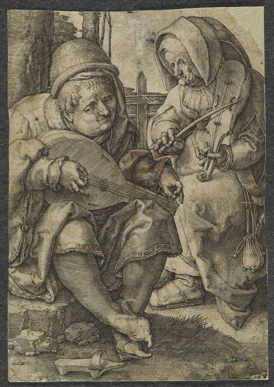 Les musiciens - Lucas van Leyden