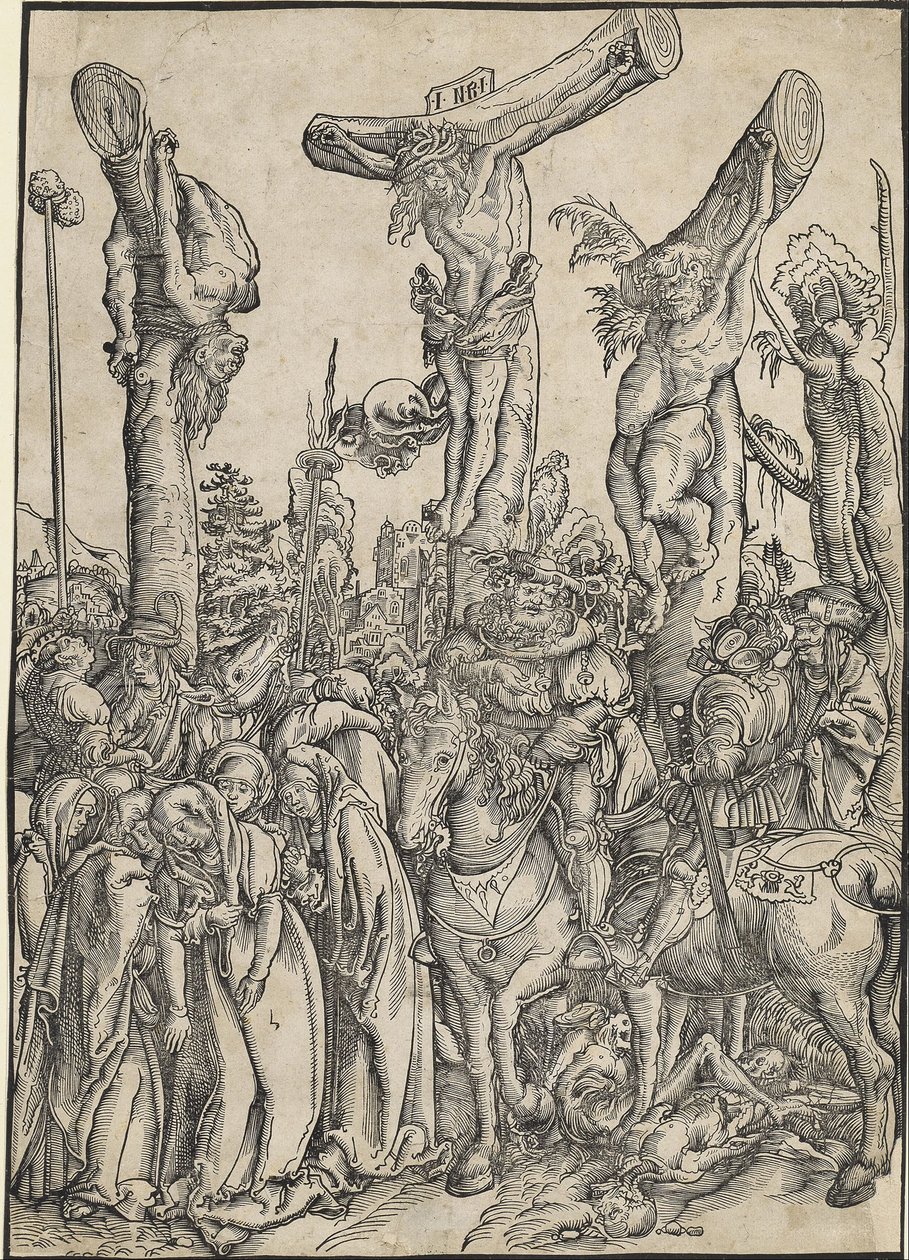 La Crucifixion - Lucas Cranach the Elder