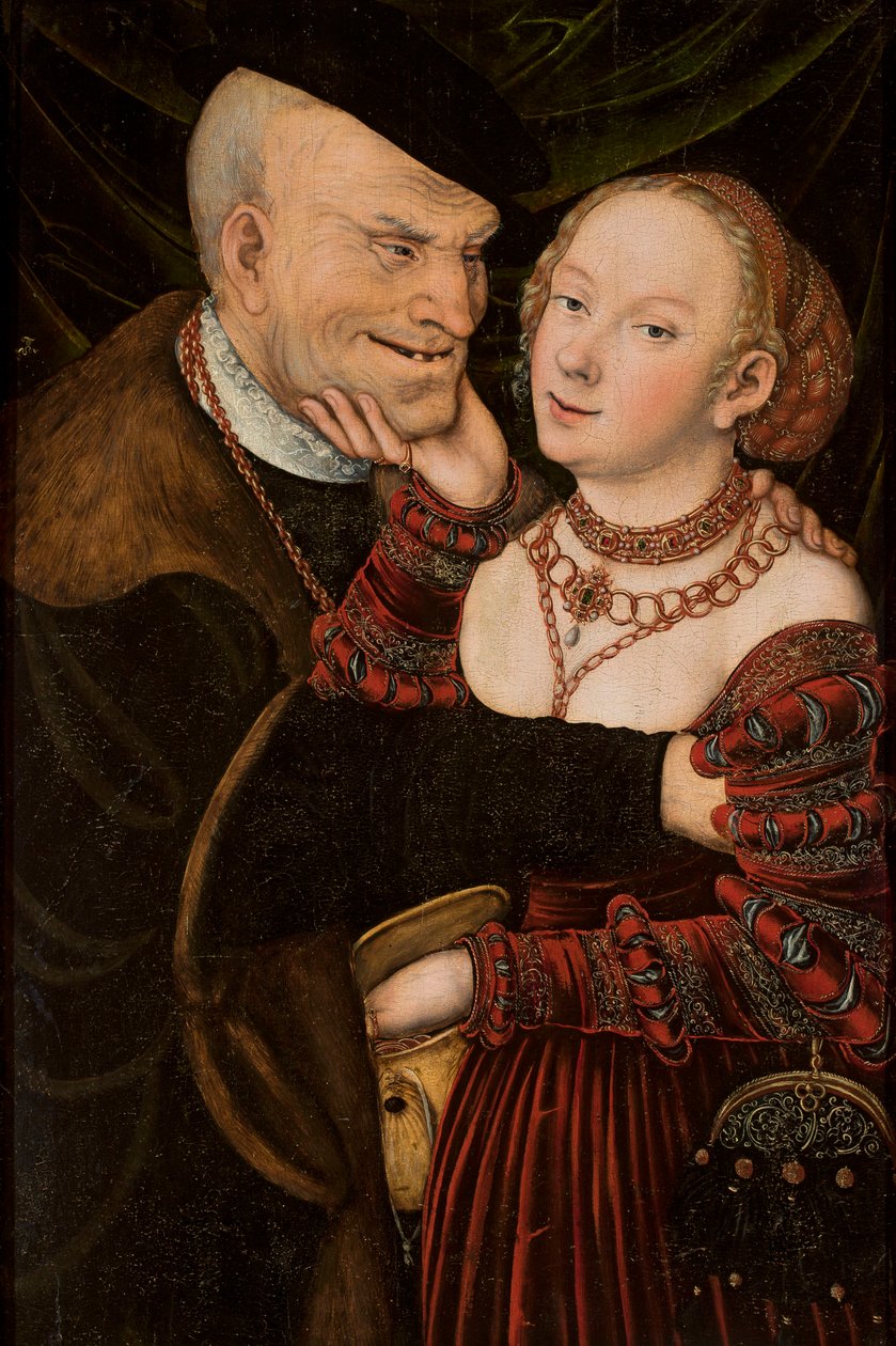 Unpassendes Paar - Lucas Cranach