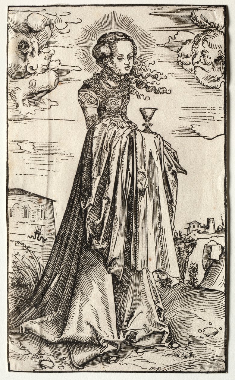 Sainte Barbe - Lucas Cranach
