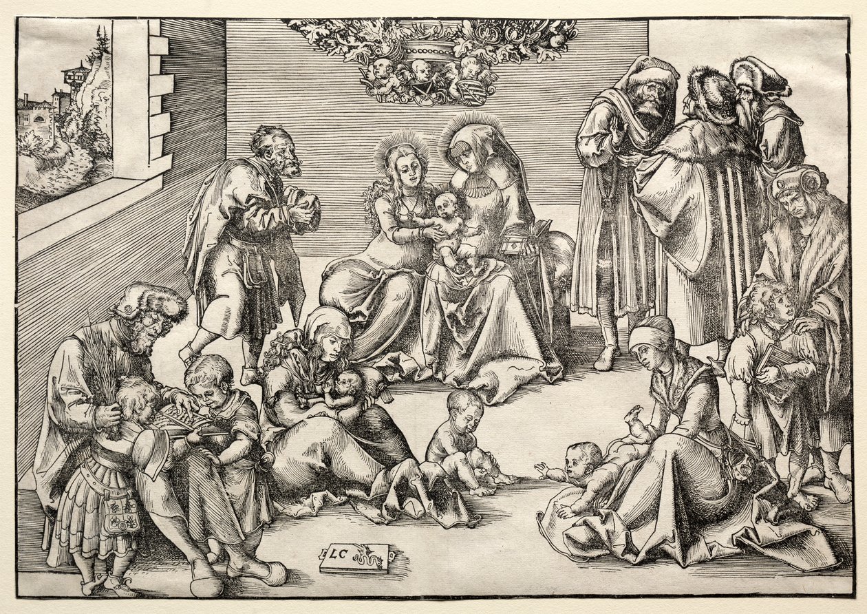 La Sainte Famille et les proches - Lucas Cranach