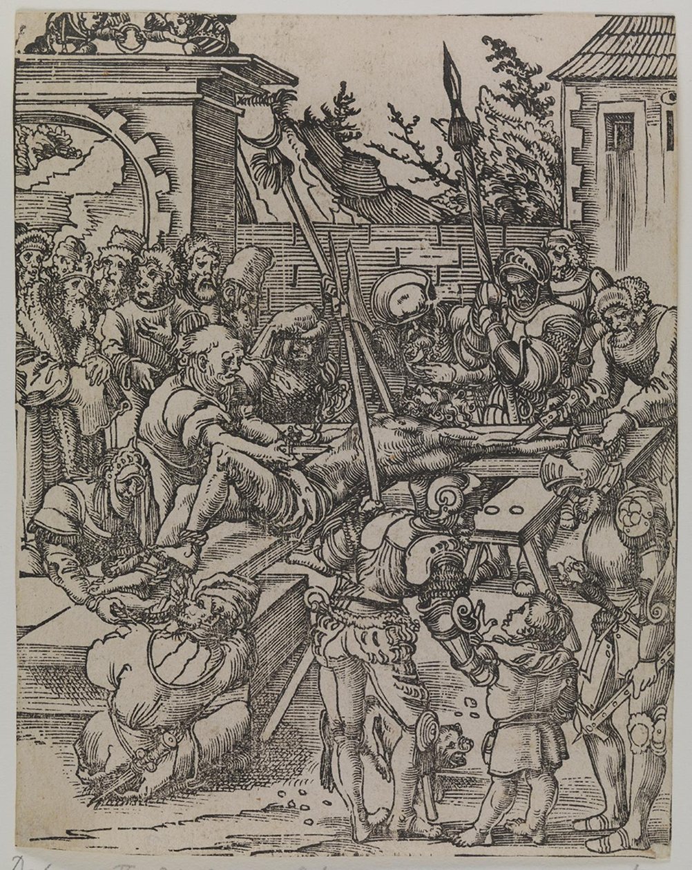 Le Martyre de Saint Barthélemy - Lucas Cranach d.Æ.