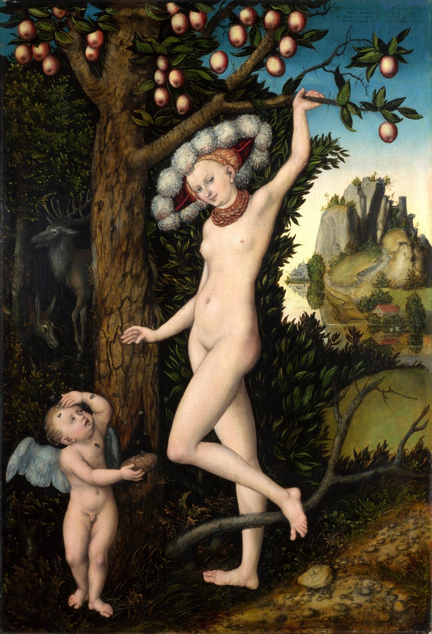 Amor se plaint à Vénus - Lucas Cranach the Elder