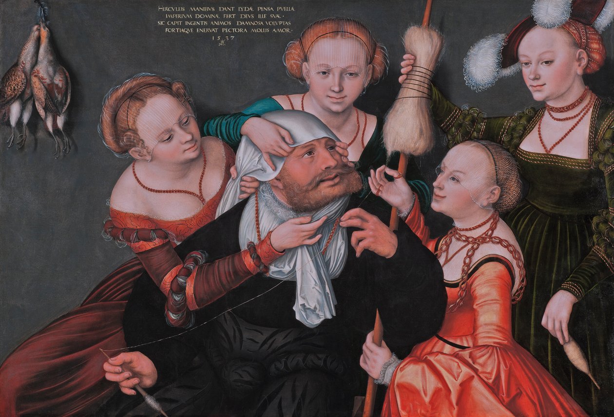 Hercule et Omphale - Lucas Cranach the Elder