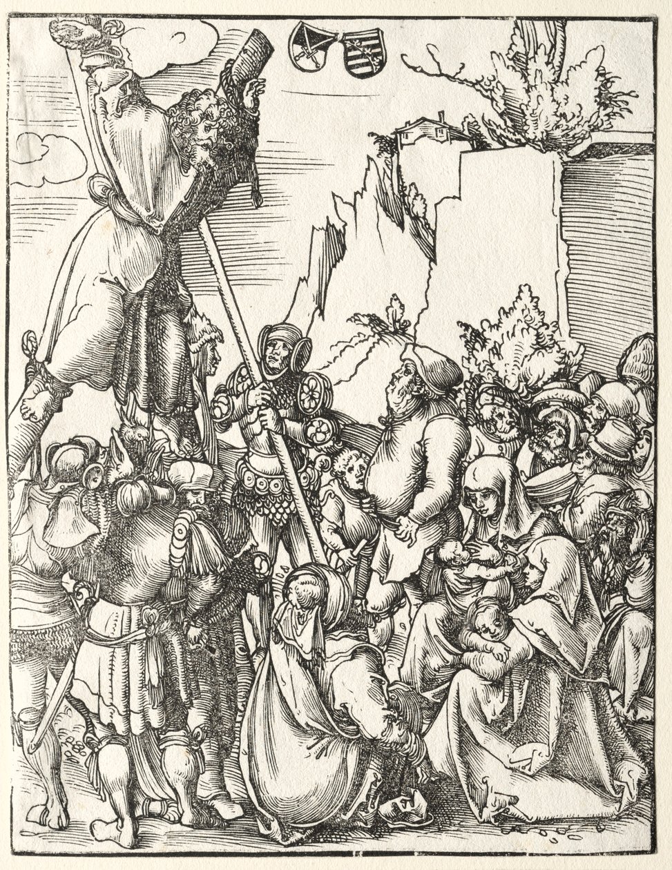 Le Martyre de Saint André - Lucas Cranach the Elder