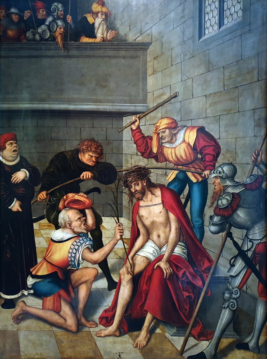Cycle de la Passion - Le Christ couronné d