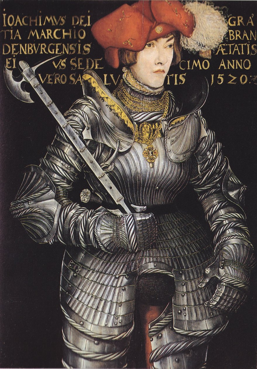 Portrait de Joachim II. de Brandebourg en tant que prince-électeur - Lucas Cranach the Elder