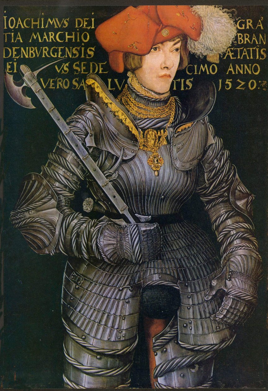 Portrait de Joachim II. de Brandebourg en tant que prince-électeur - Lucas Cranach the Elder