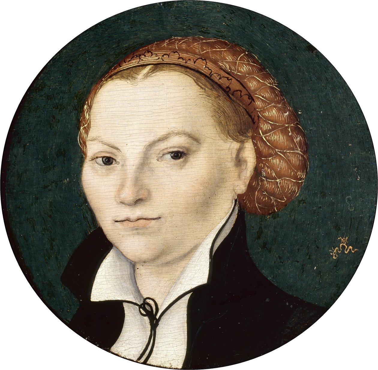 Portrait de Katharina von Bora - Lucas Cranach the Elder