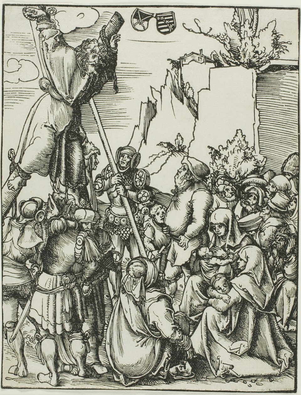 Saint André, extrait du Martyre des Apôtres - Lucas Cranach the Elder