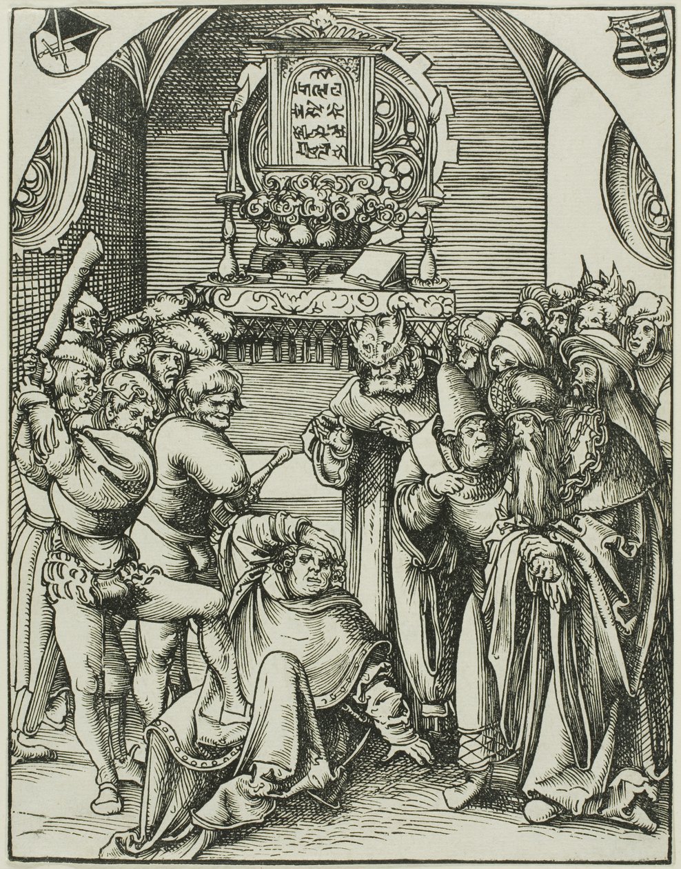 Saint Jude, extrait du Martyre des Apôtres - Lucas Cranach the Elder