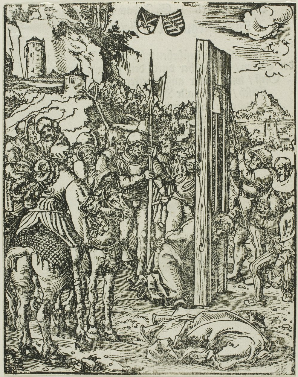 Saint Matthias, extrait du Martyre des Apôtres - Lucas Cranach the Elder