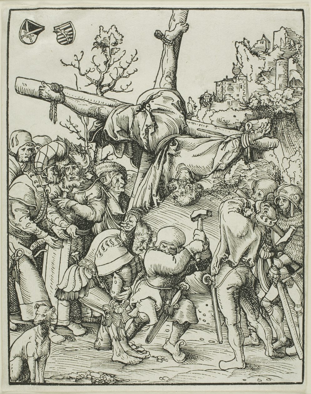 Saint Pierre, extrait du Martyre des Apôtres - Lucas Cranach the Elder