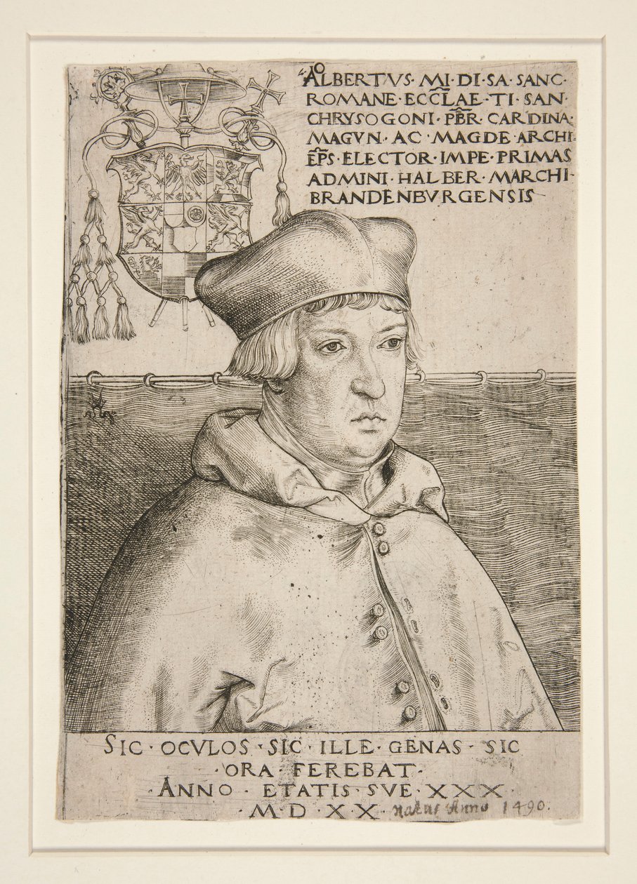 Le Cardinal Albrecht de Brandebourg - Lucas Cranach the Elder