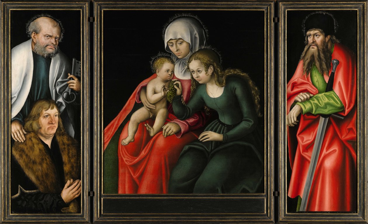 Le retable de Feilitzsch - Lucas Cranach the Elder