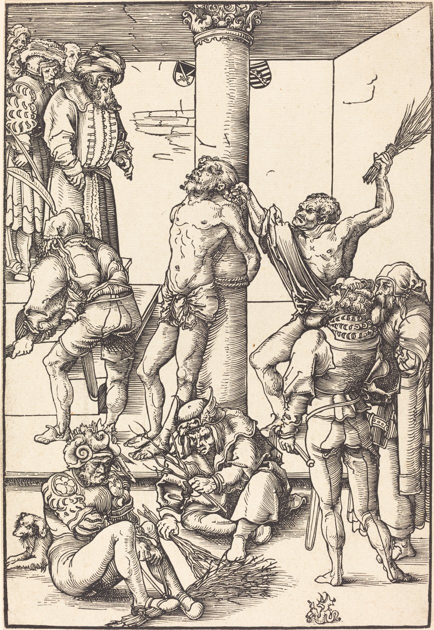 La flagellation - Lucas Cranach the Elder