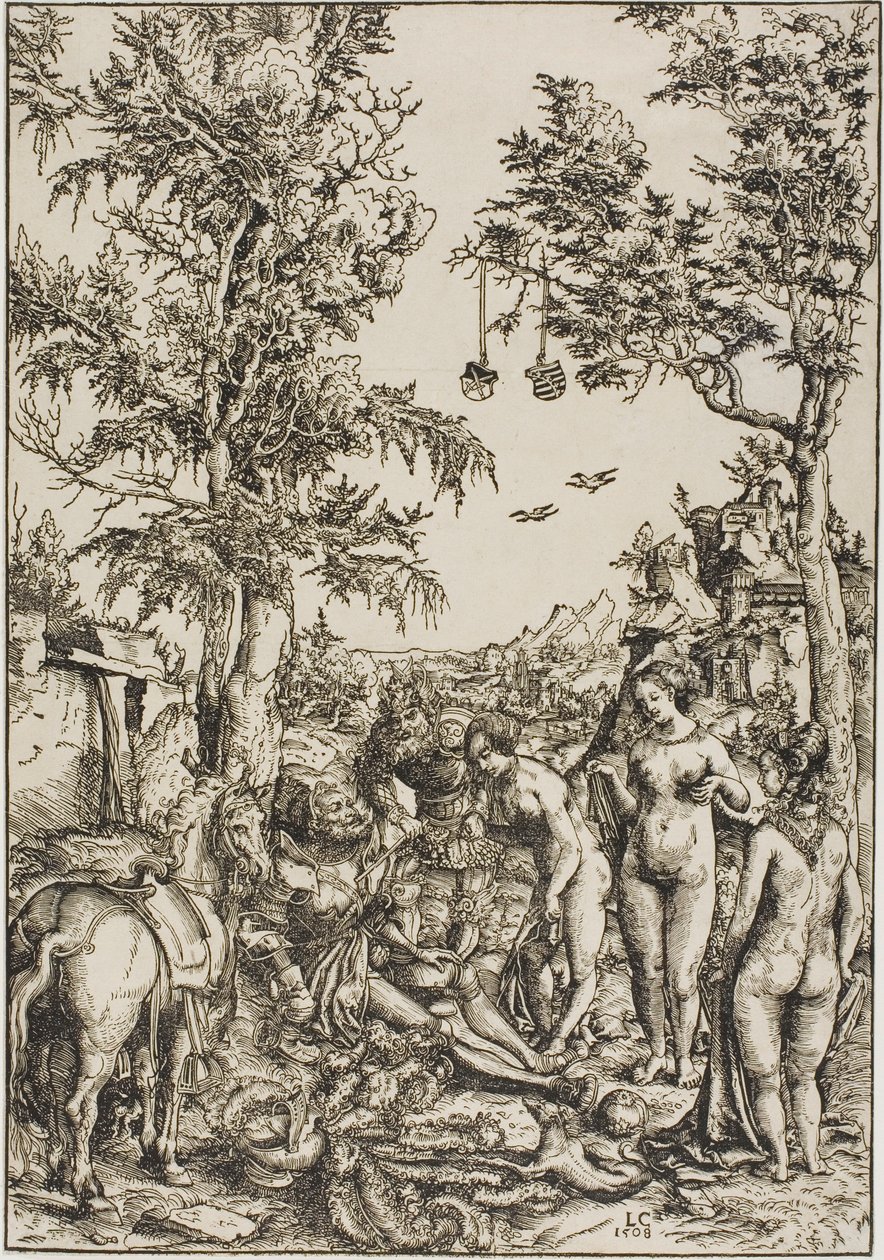 Le jugement de Paris - Lucas Cranach the Elder