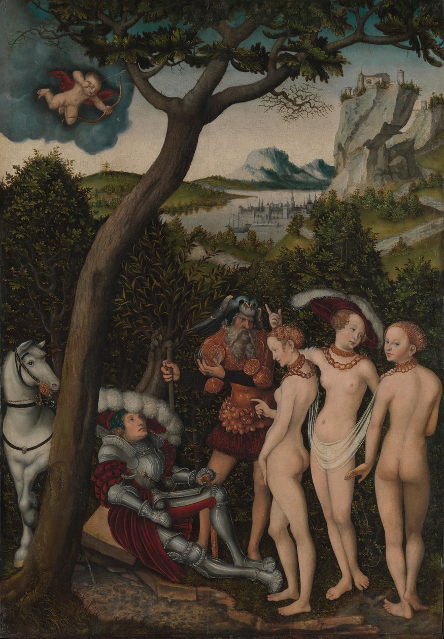 Le Jugement de Pâris, vers 1528 - Lucas Cranach the Elder