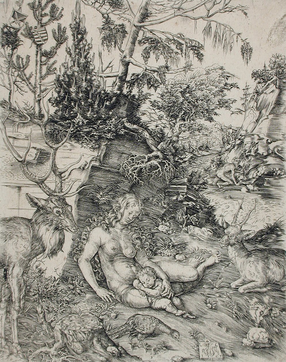 La pénitence de saint Jean Chrysostome - Lucas Cranach the Elder