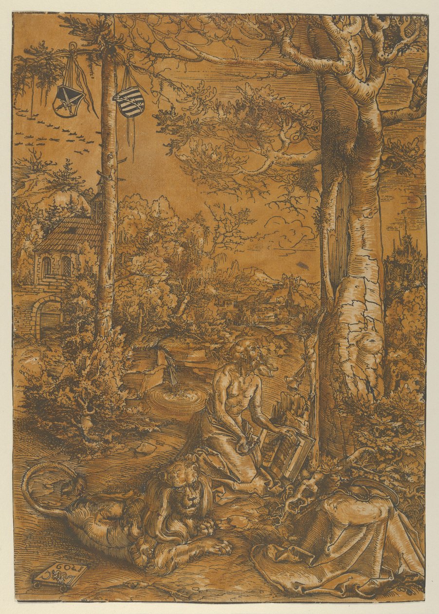 La pénitence de Saint Jérôme, 1509 - Lucas Cranach the Elder