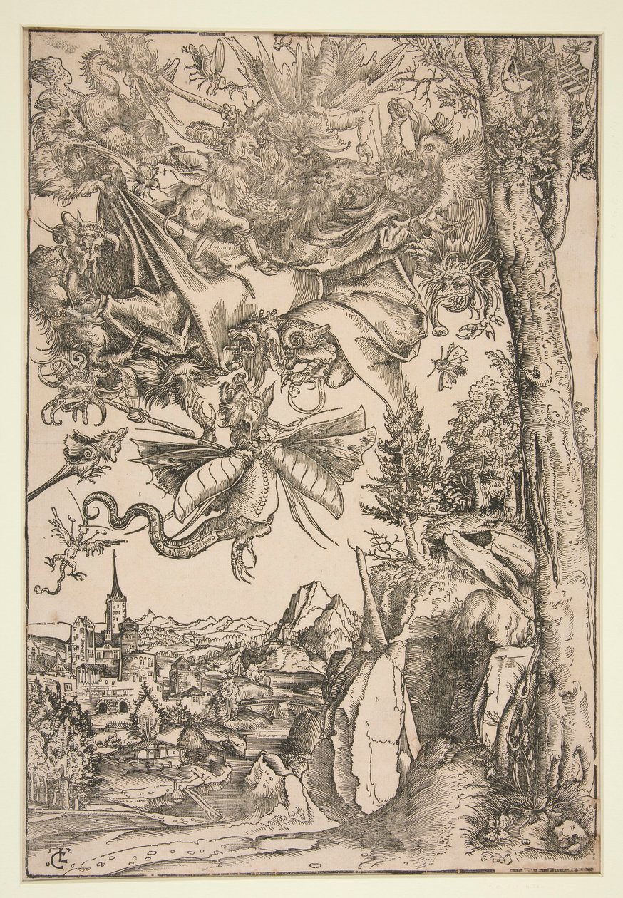 Les tribulations de Saint Antoine - Lucas Cranach the Elder