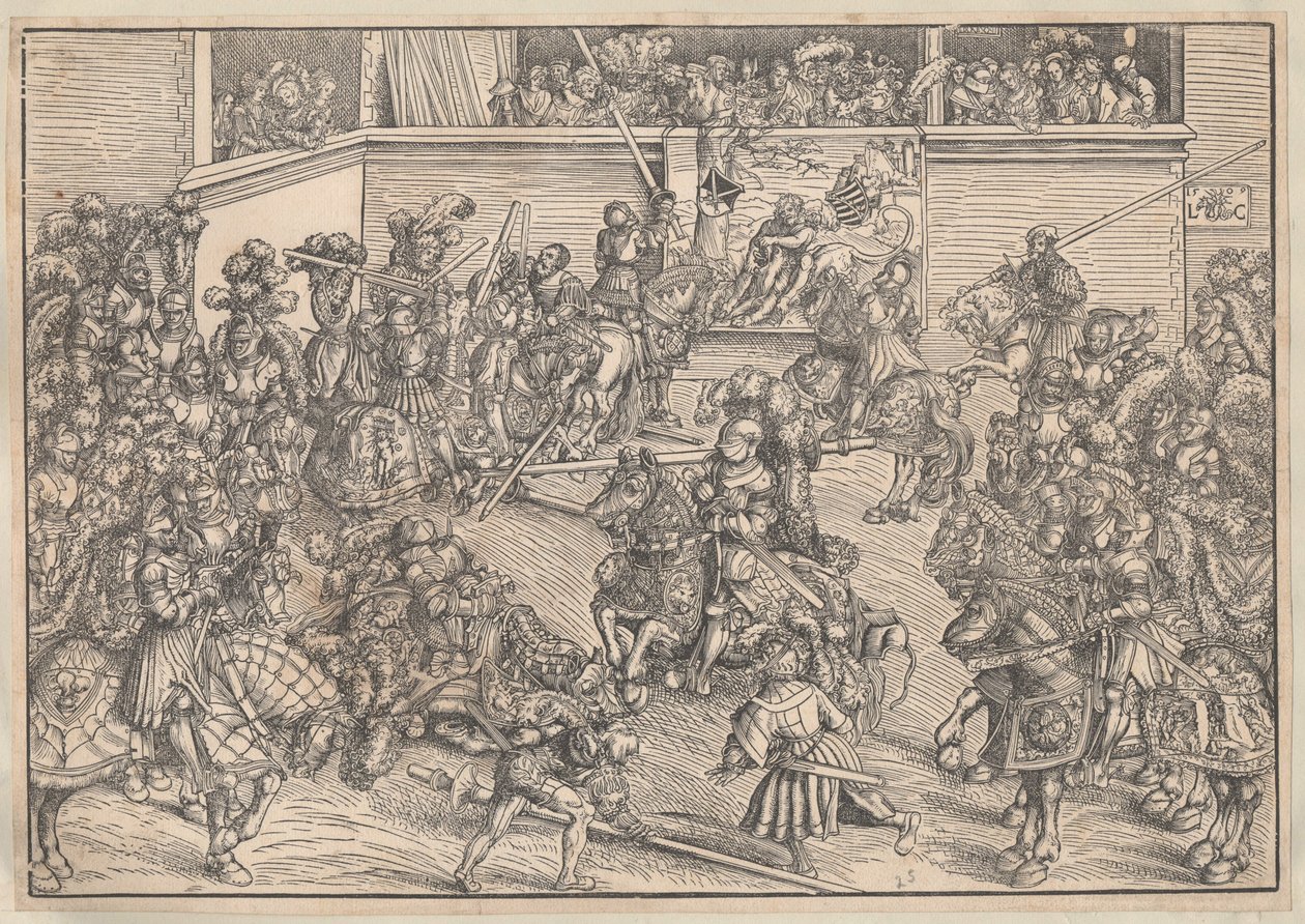 Tournoi, 1509 - Lucas Cranach the Elder