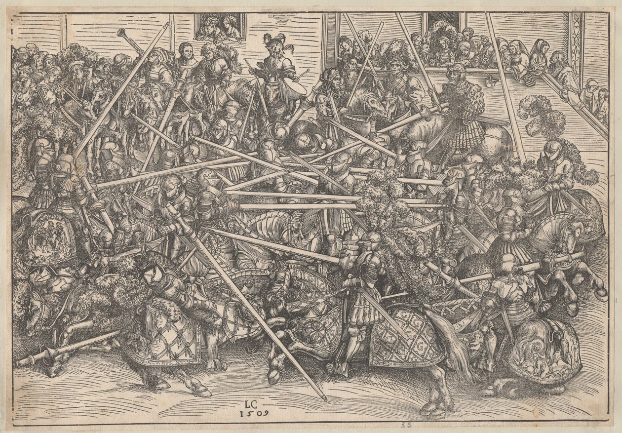 Tournoi, 1509 - Lucas Cranach the Elder