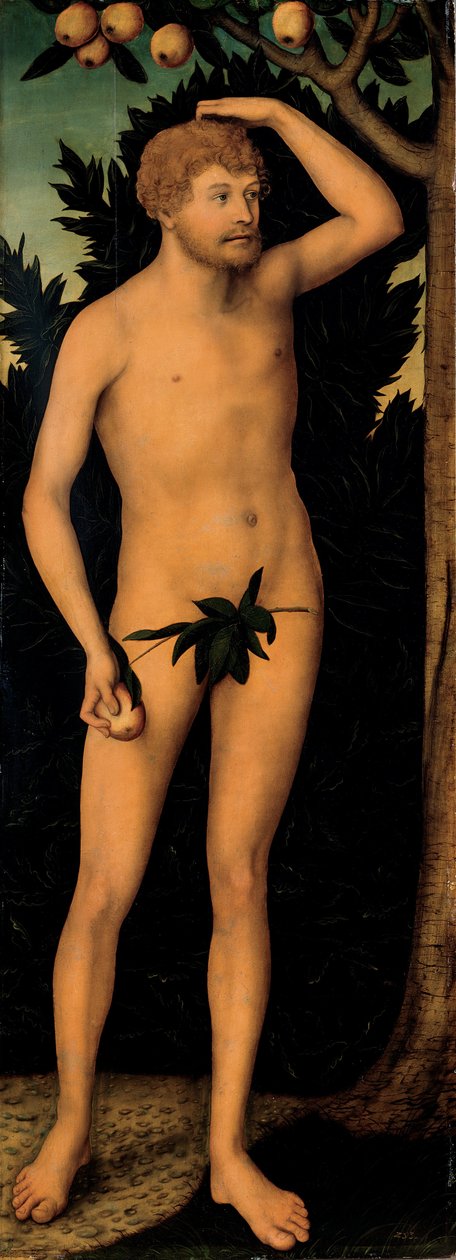 Adam et Eve - Lucas Cranach the Younger