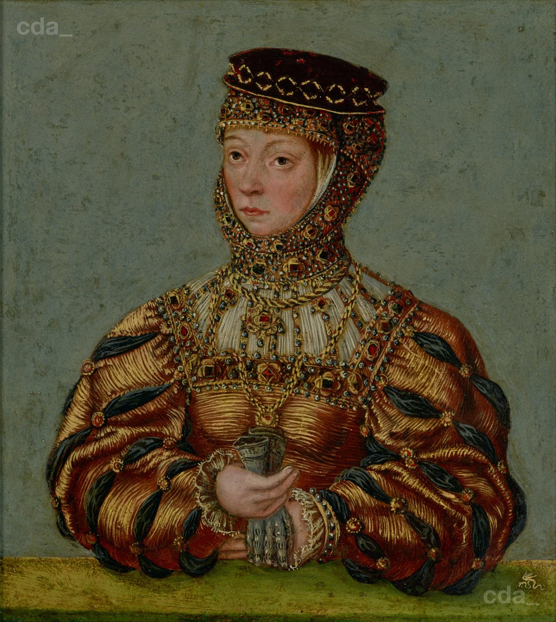 Barbara Radziwill - Lucas Cranach the Younger