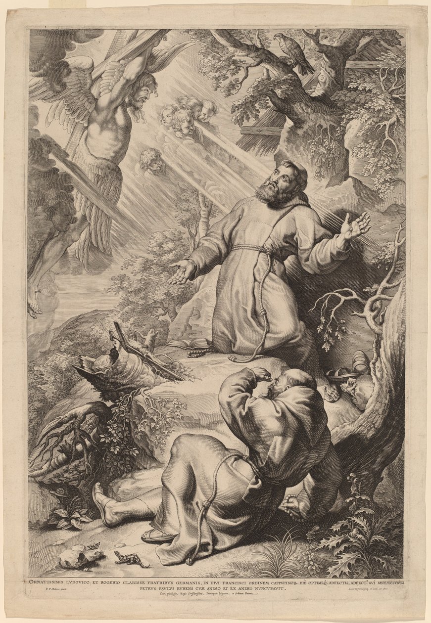 Saint François recevant les stigmates - Lucas Emil Vorsterman
