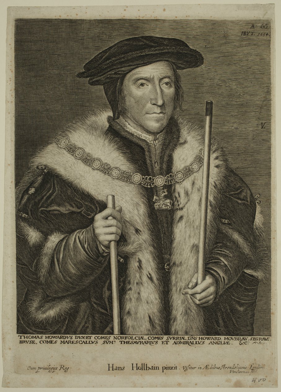 Thomas Howard, duc de Norfolk - Lucas Emil Vorsterman