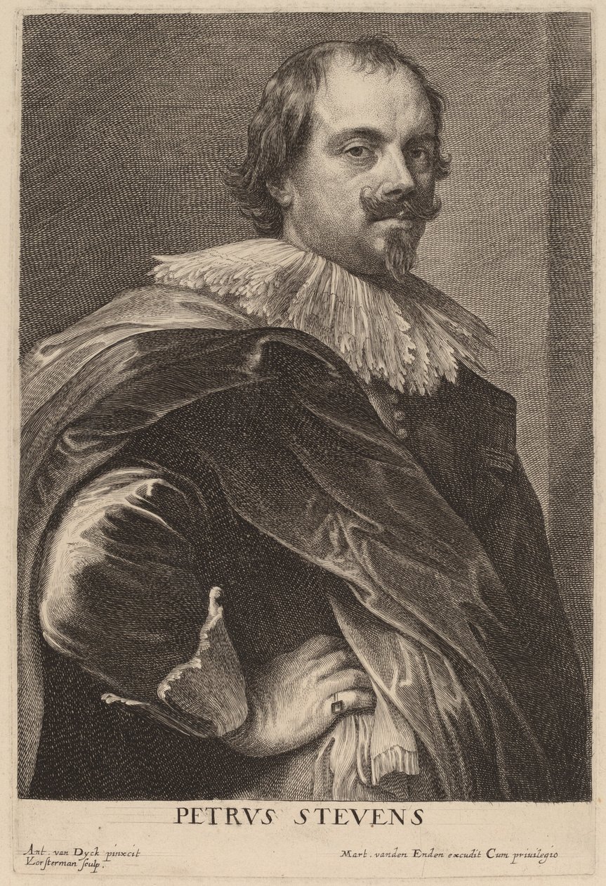 Petrus Stevens - Lucas Emil Vorsterman after Sir Anthony van Dyck