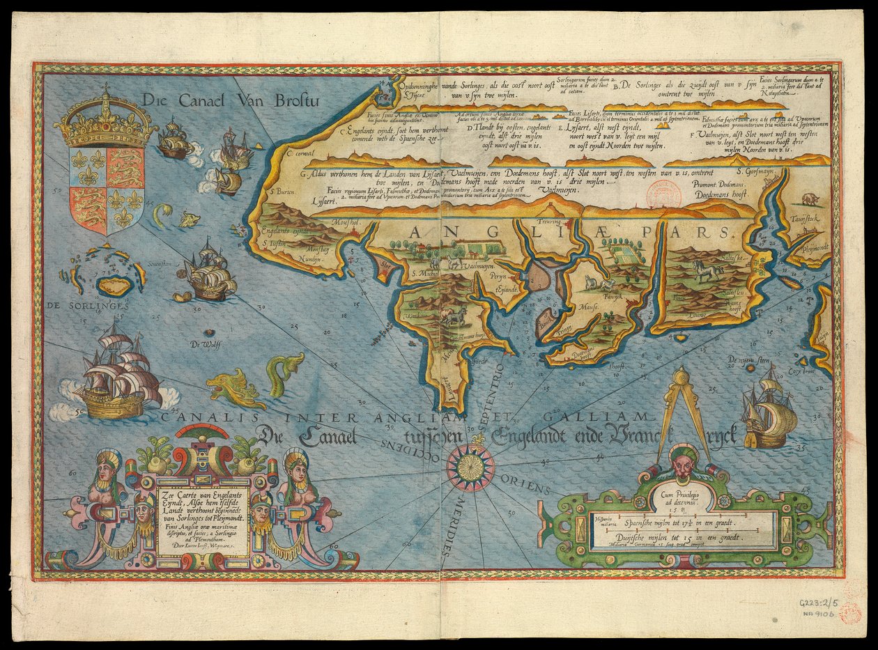 Carte de la côte d