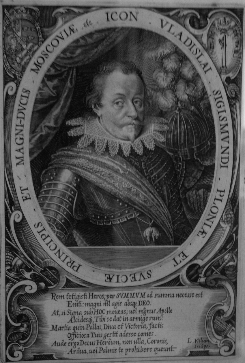 Roi Władysław IV Vasa de Pologne, tsar de Russie - Lucas Kilian