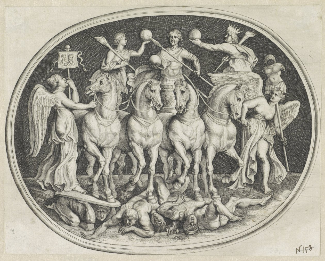 Triomphe allégorique de l