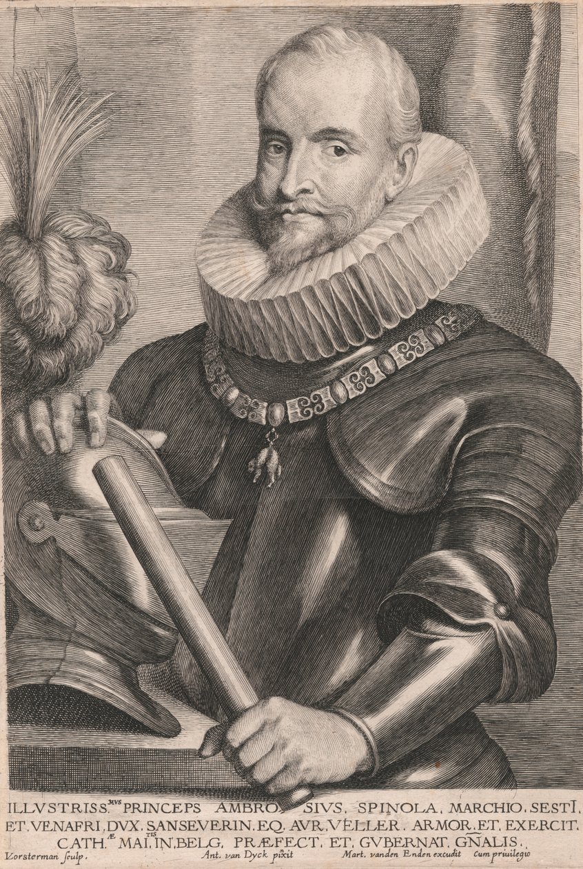 Ambrosius Spinola Marchio Sesti et Venafri - Lucas Vorsterman