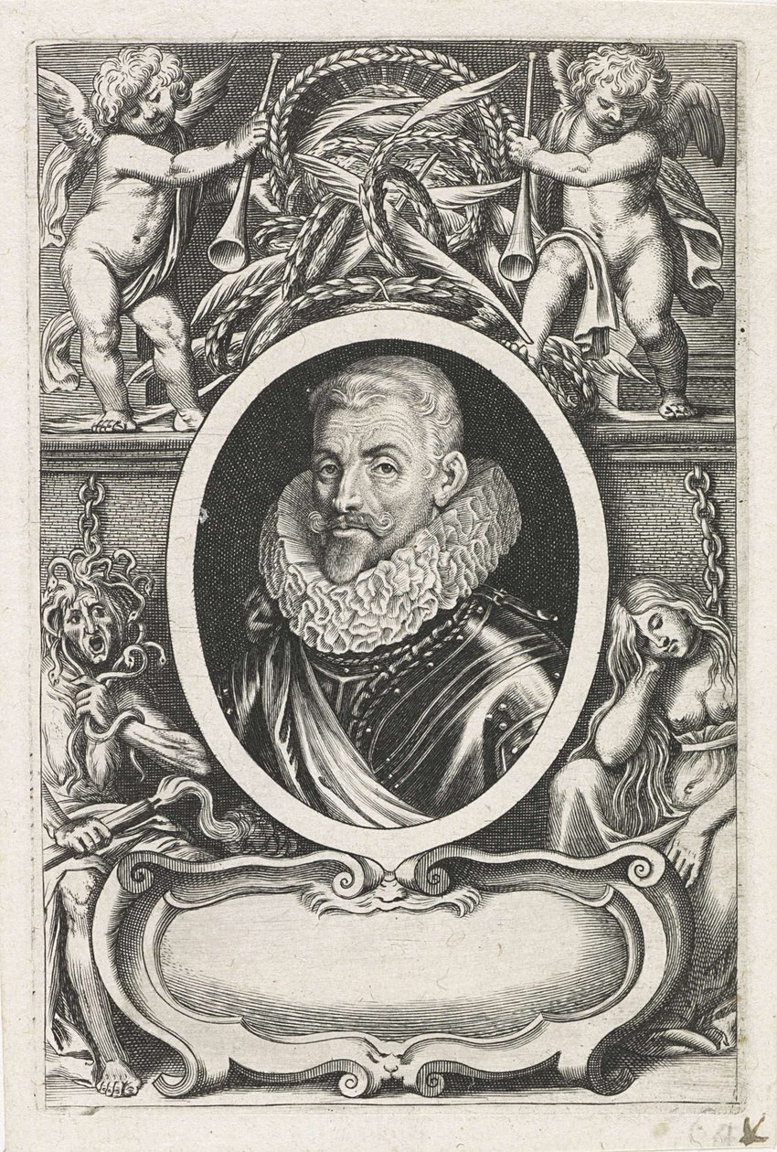 Portrait de Johann Tserclaes, comte de Tilly - Lucas Vorsterman the Elder