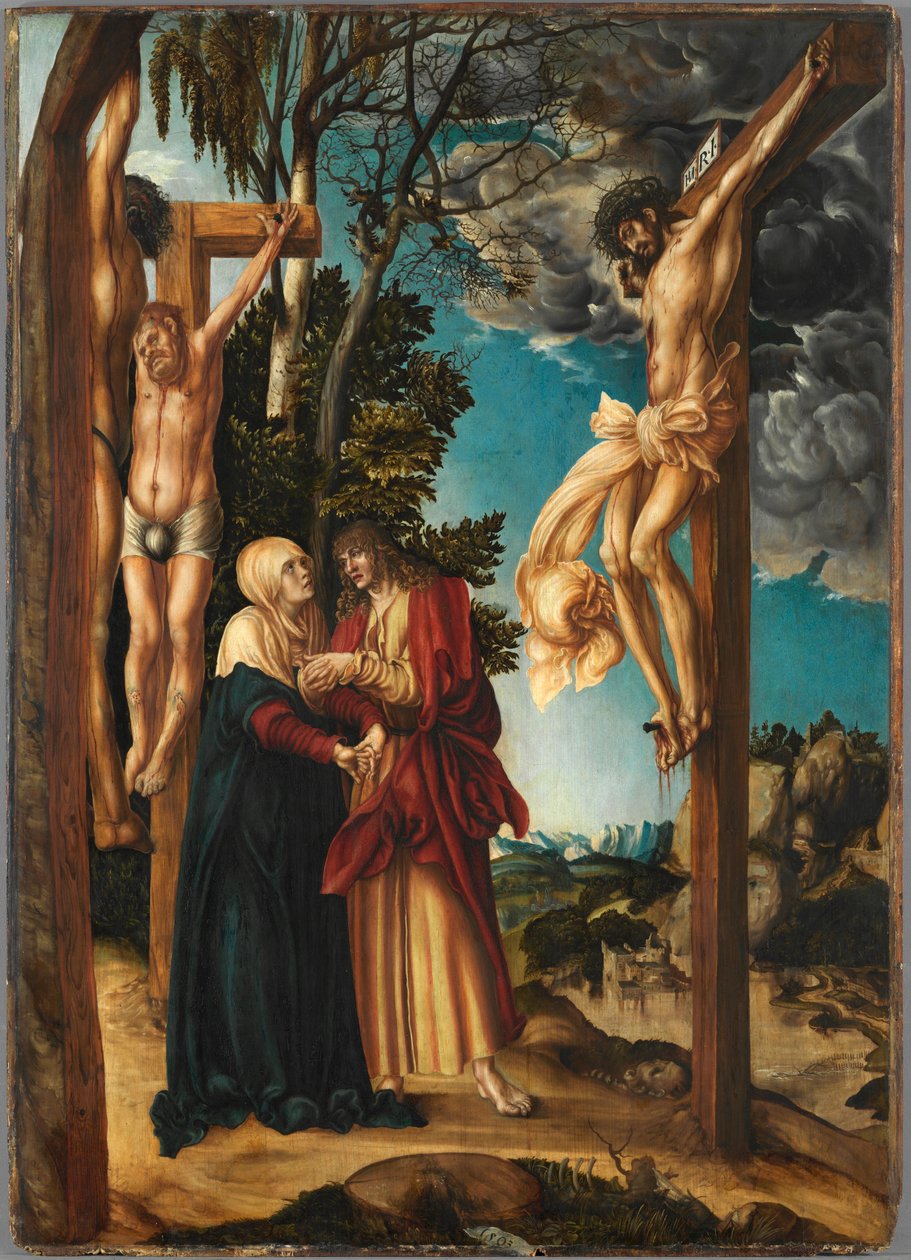 La Crucifixion, par Cranach, Lucas l