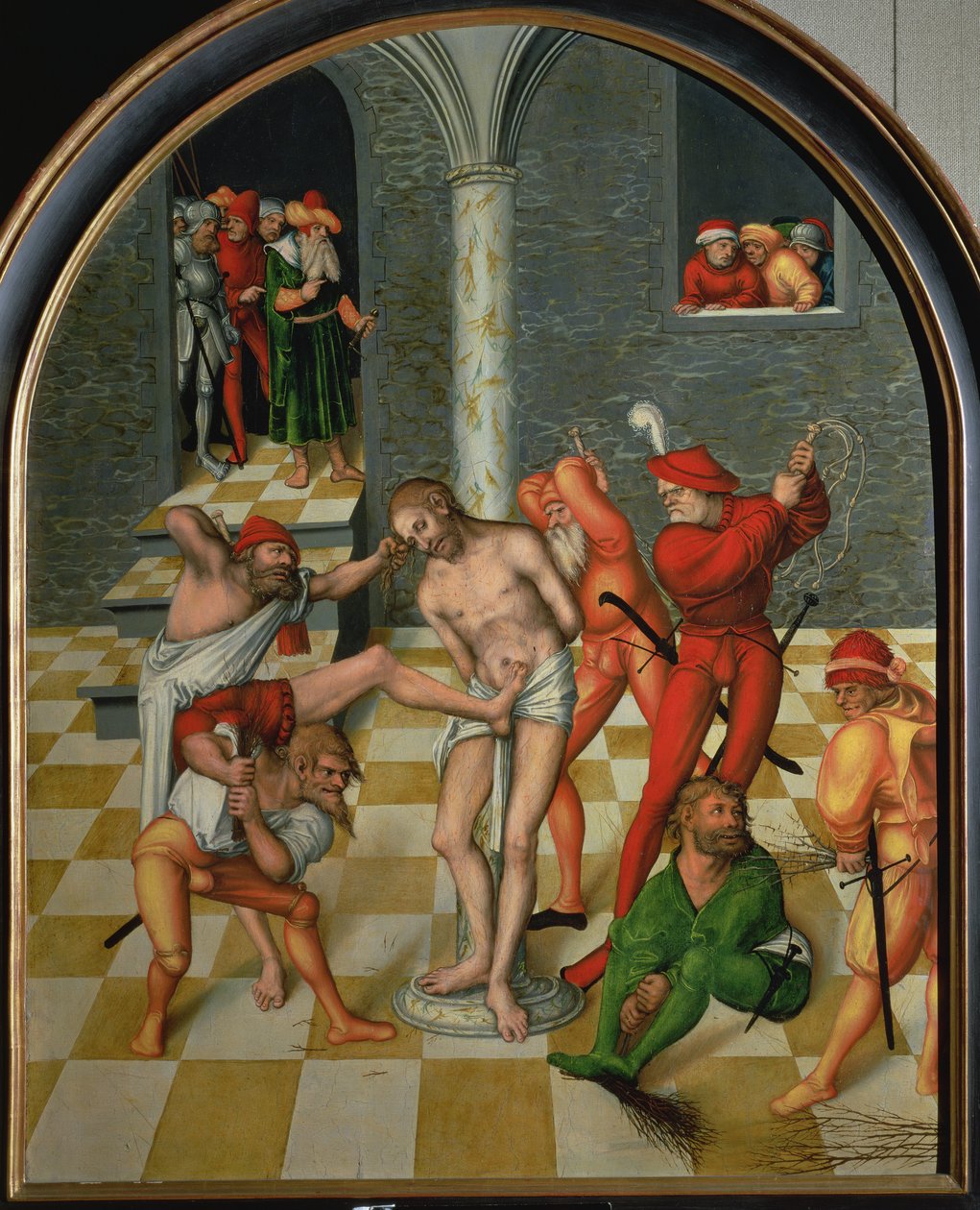 La Flagellation du Christ - Lucas the Elder Cranach