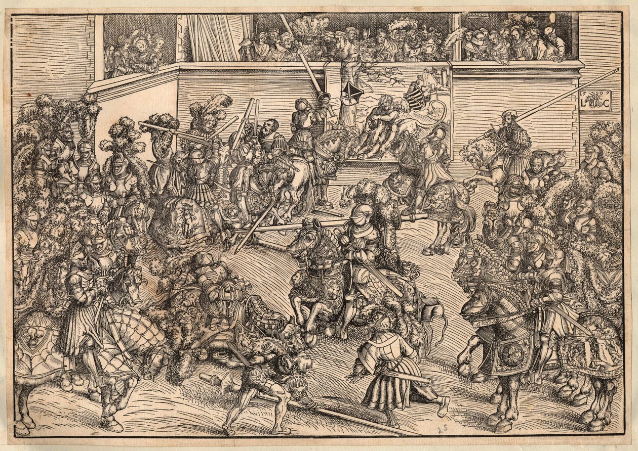Tournoi - Cranach, Lucas, l