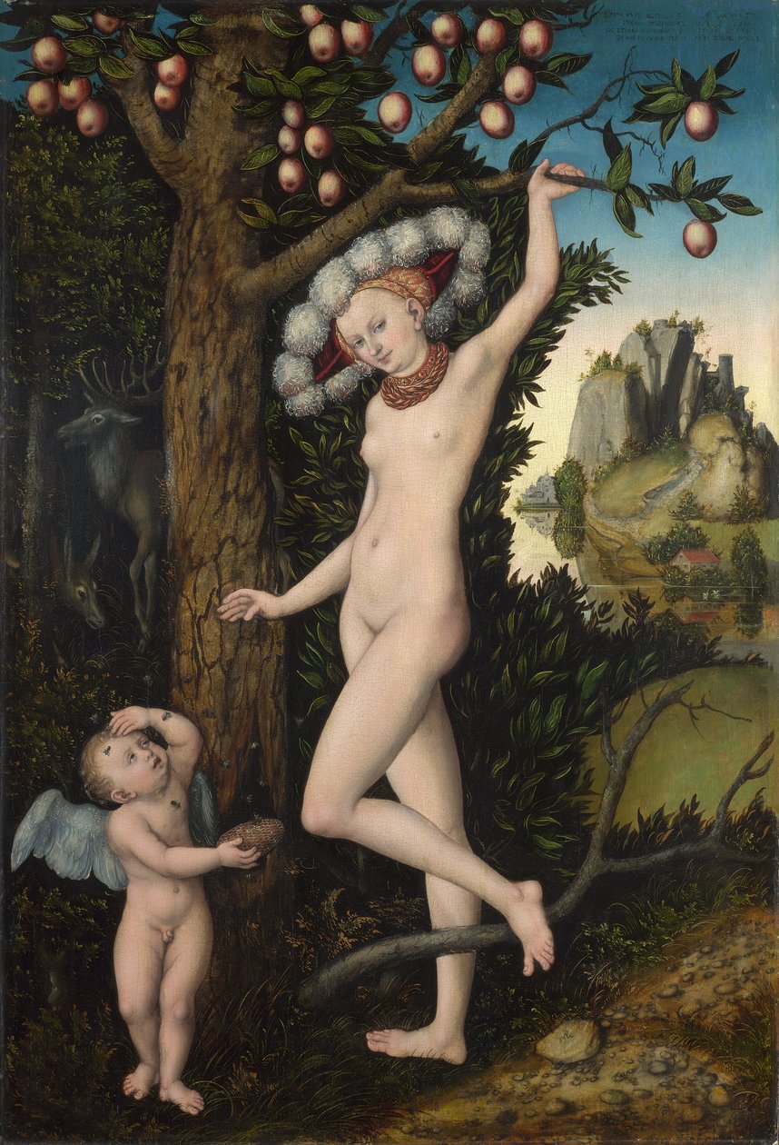 Vénus et Cupidon, c.1525 - Lucas the Elder Cranach